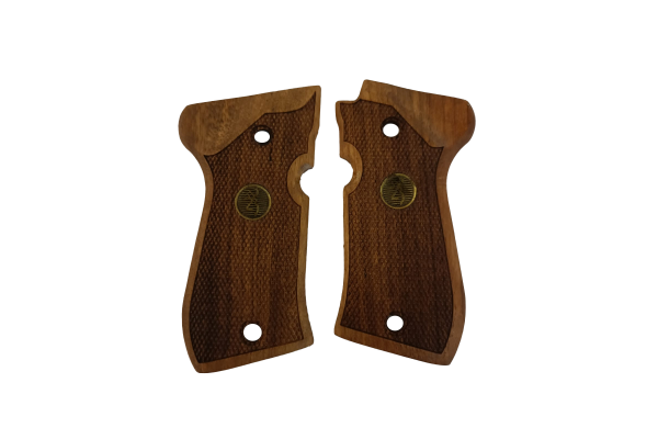 Poignées En Noyer Pour Browning High Power MK3 / SA-35 - KSD Grips - Fait En Turquie