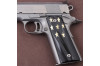 All 1911's Model (Acrylic Black) Brass Logo Handgun Grip
