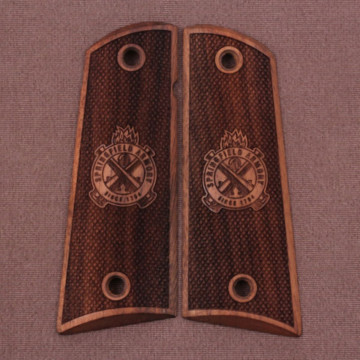 All 1911's Model Wooden (Turkish Walnut) Lazer Logo Handgun Grip