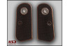 Colt 1903 Pocket Hammerless Wooden (Turkish Walnut) Silver & Mine Logo Handgun Grip
