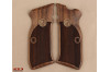Sarsılmaz Kılınç 2000 Mega / B6 Hawk Wooden (Turkish Walnut) Brass Logo Handgun Grip