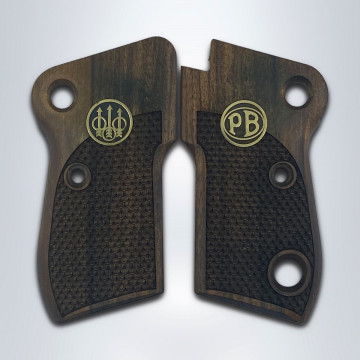 Beretta Mod 951 Wooden (Turkish Walnut) Brass Logo Handgun Grip