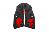 CZ SHADOW 2  Black Acrylic Punisher Logo Pistol Grips Ksd Grips