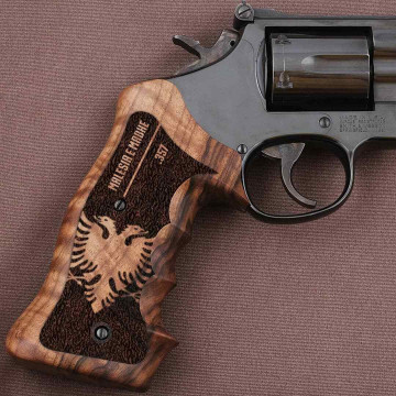 Smith Wesson .460 .500 X Frame Roundbutt Target Walnut Ksd Grips